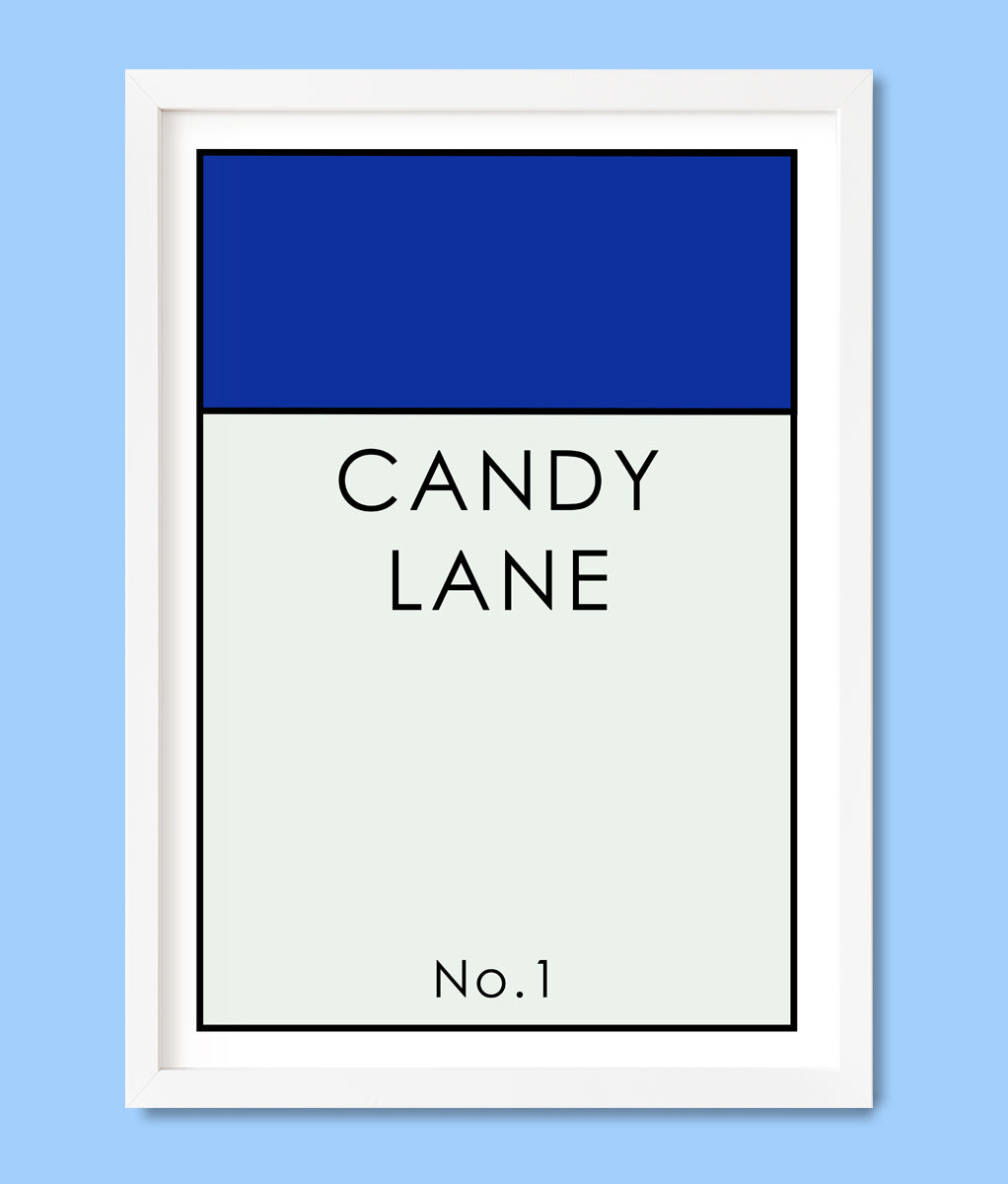 Personalised Monopoly Prints