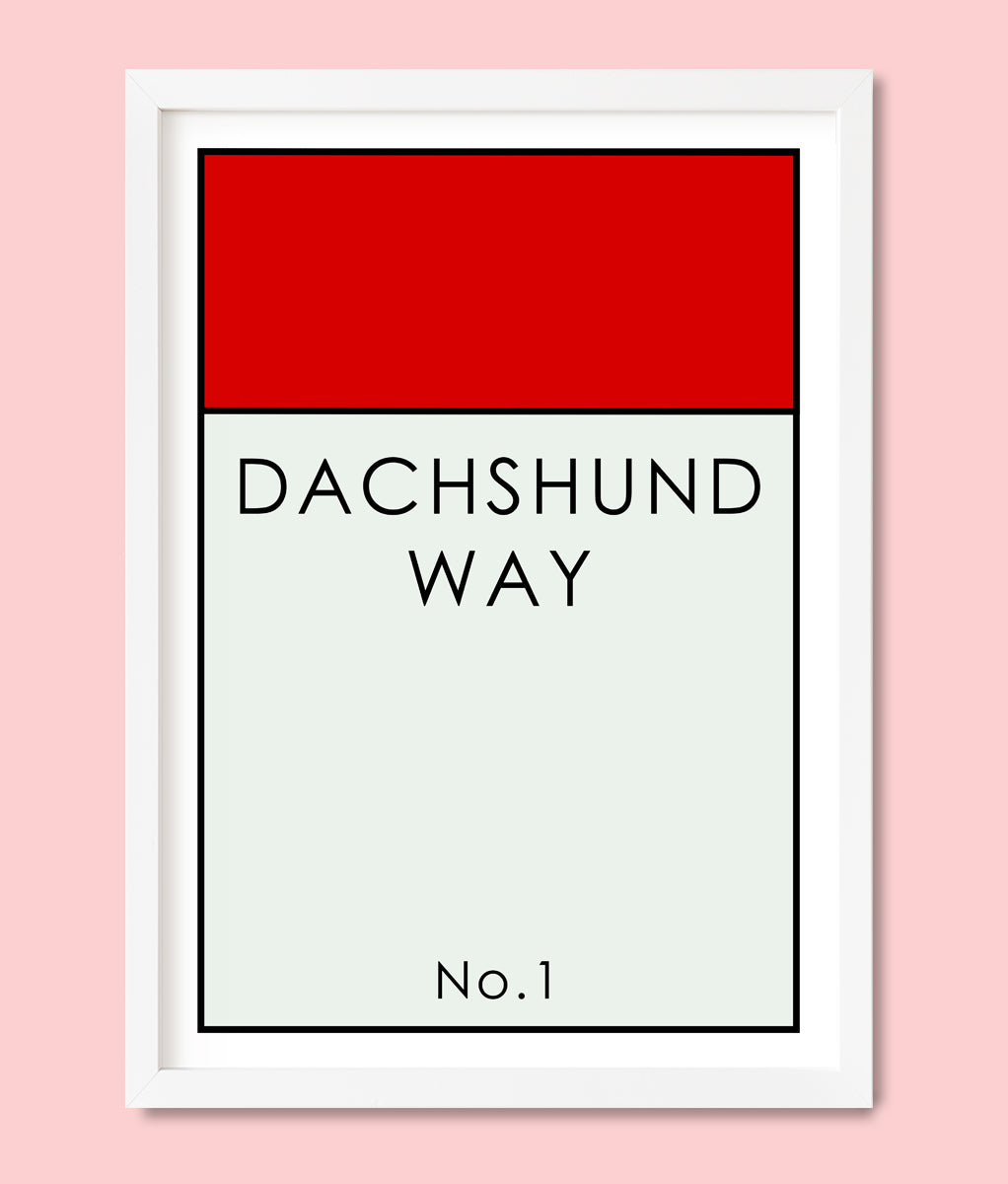 Personalised Monopoly Prints