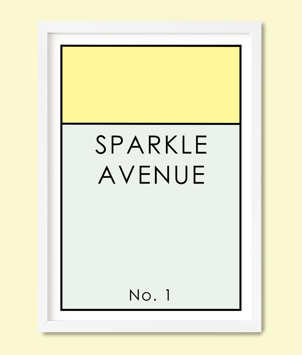 Personalised Monopoly Prints