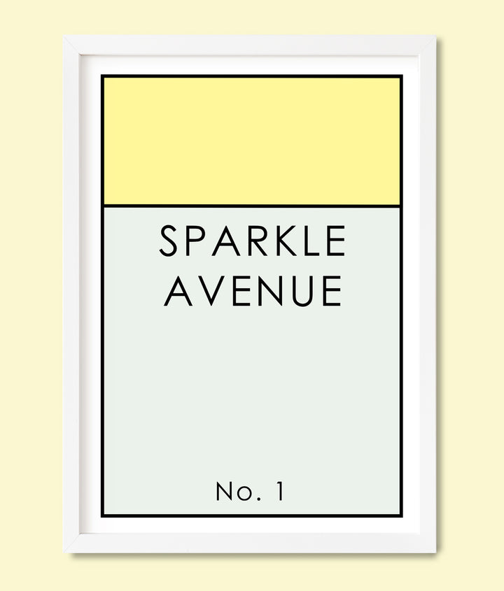 Personalised Monopoly Prints